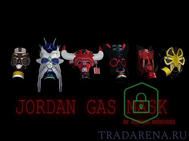 Jordan Gas Mask For T.I.P