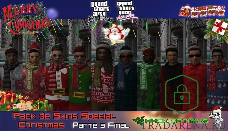 Pack de Skins Special Christmas Parte 3 Final
