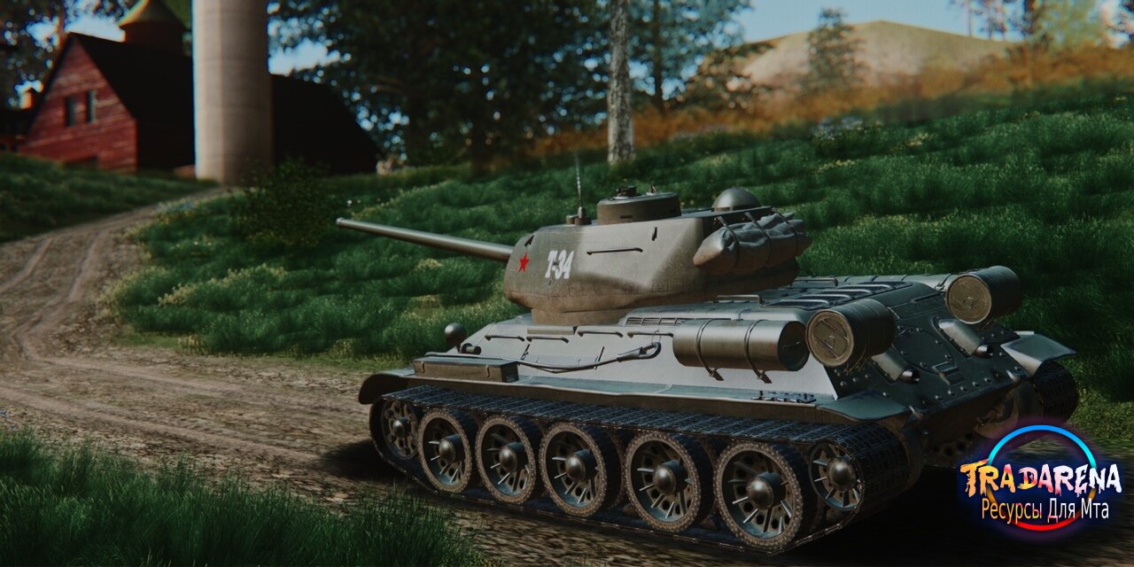 Средний советский танк Т34-85(Копия)