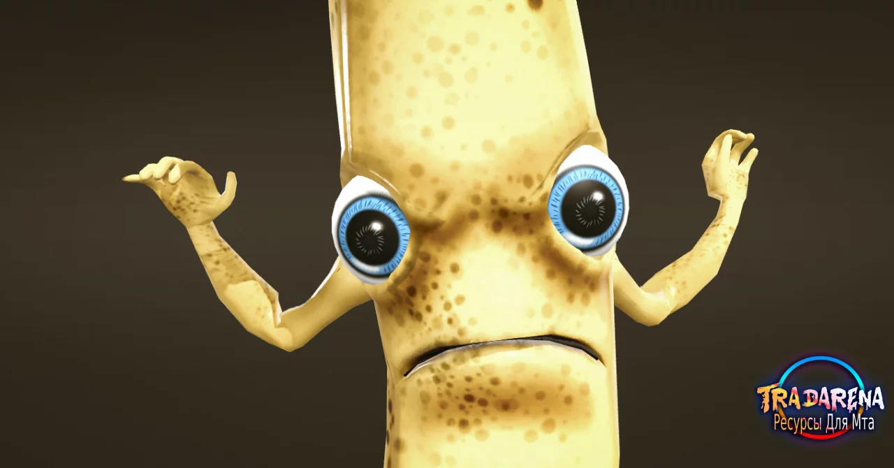 Злой банан - моделька игрока CS2