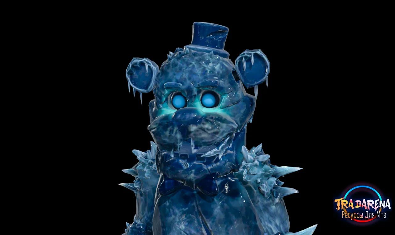 Мишка Фредди во льду - моделька игрока cs2