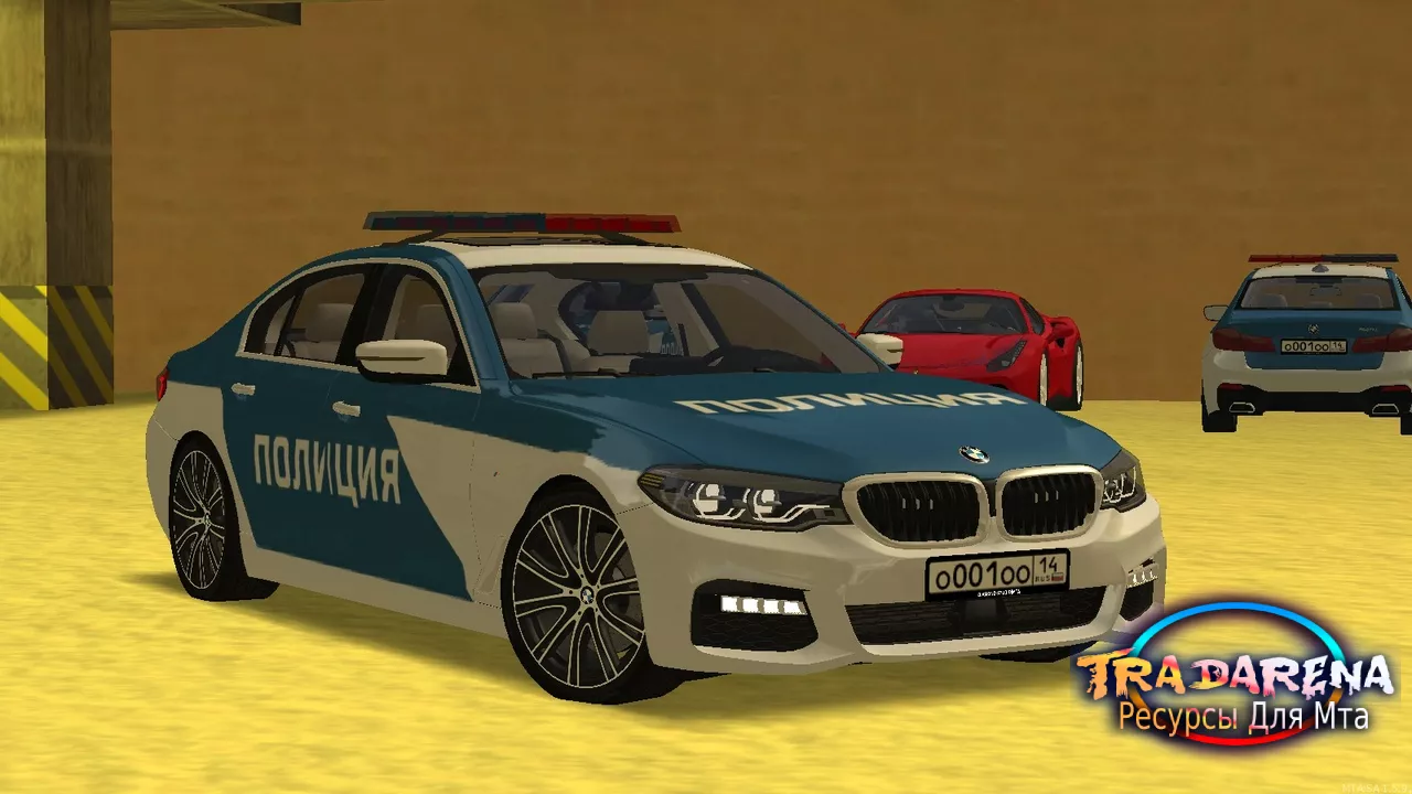 BMW G30 540i Police