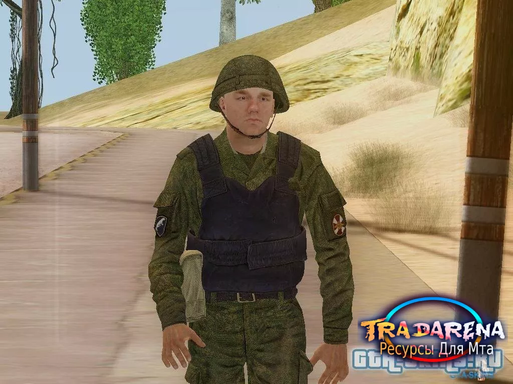 Скин Солдат Внутренних Войск для GTA San Andreas