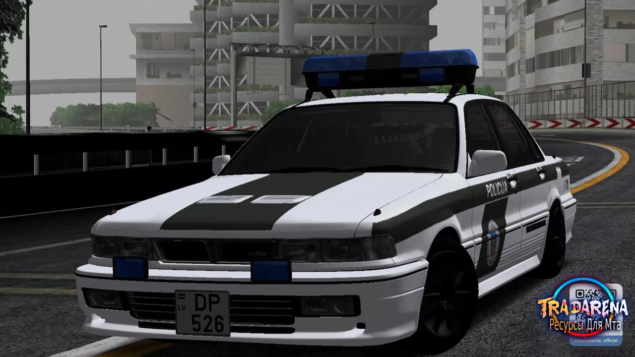Mitsubishi Galant VR-4 Latvian Polic