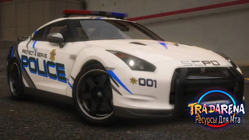 NFSHP: 2009 Nissan GT-R SpecV SCPD [Add-On | NON ELS | Sounds | Template] 1.0