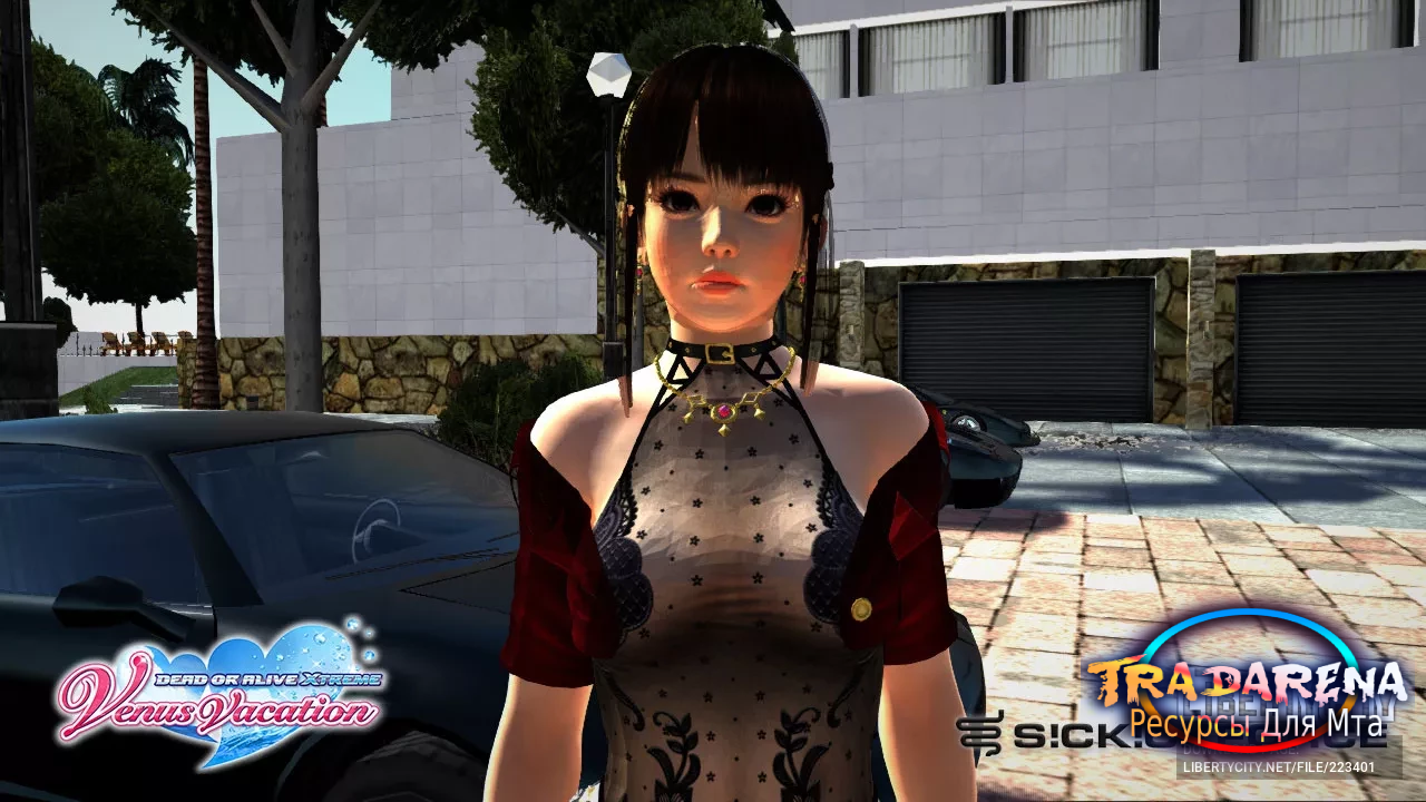 Лейфанг из Dead Or Alive в элегантном наряде
