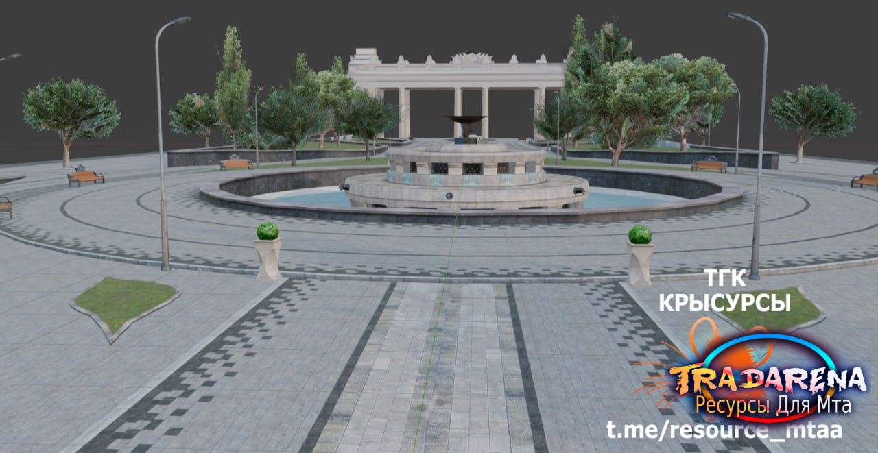 Модель Парк перед МГУ