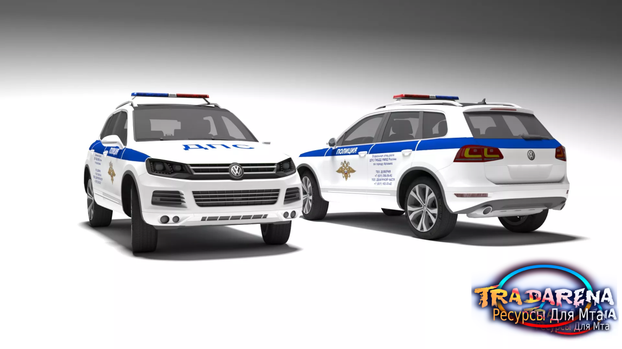 Volkswagen Touareg Полиция  МТА