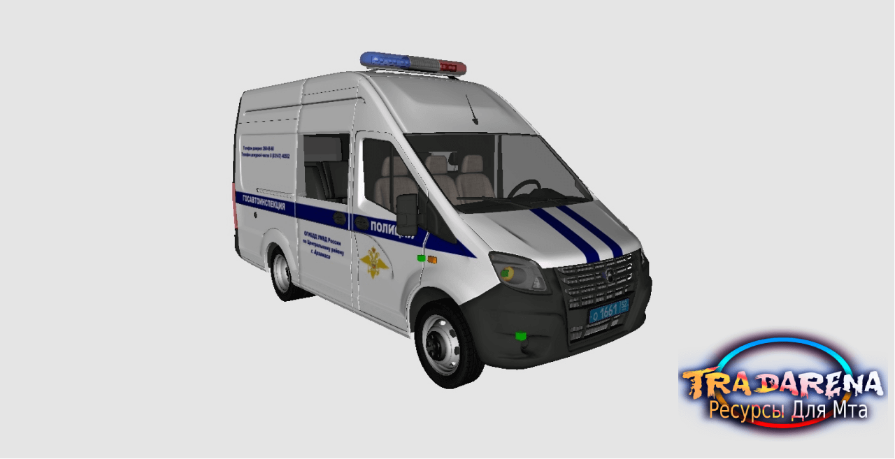 GAZelle Next - в вариации Госавтоинспекции мта
