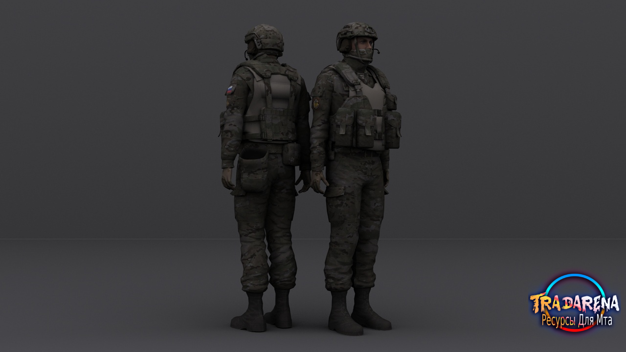 Скин сотрудника ССО РФ МТА