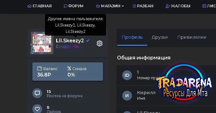 История логина пользователей [Previous logins]