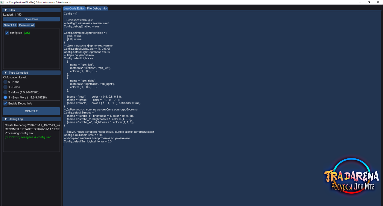 [BETA-TEST][MTA] LUA Compiller